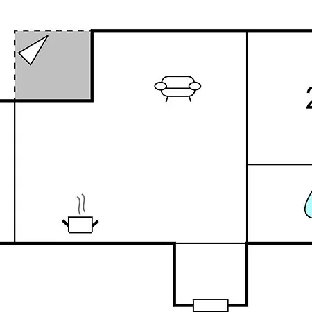 Beach Front Apartment In Banjol With Wifi Apartment